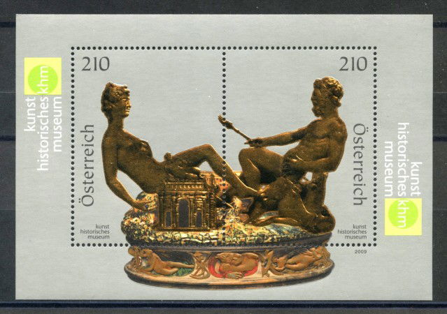 2008 - AUSTRIA - ARTE BENVENUTO CELLINI -  FOGLIETTO NUOVO- LOTTO/33462