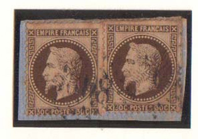 1863/69 - LBF/2267 -  FRANCIA - 30c. BRUNO