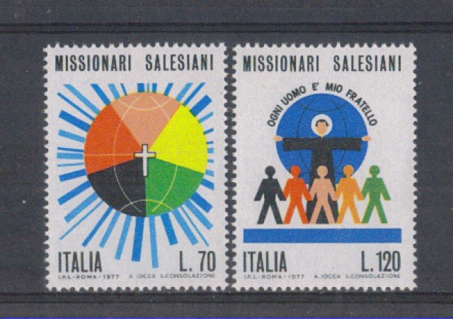1977 - LOTTO/6659 - REPUBBLICA -MISSIONARI SALESIANI