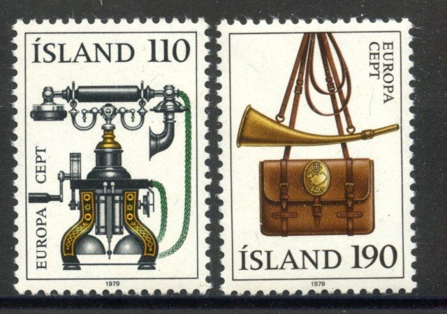 1979 - ISLANDA - LOTTO/41314 - EUROPA 2v. - NUOVI