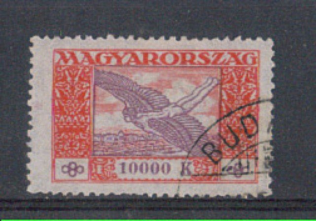 1924 - LOTTO/4799 - UNGHERIA - 10.000 Kr. POSTA AEREA