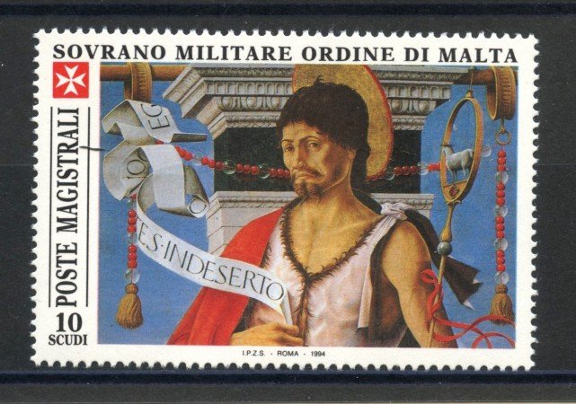 1994 - SOVRANO MILITARE DI MALTA - LOTTO/39257 - S.GIOVANNI BATTISTA - NUOVO