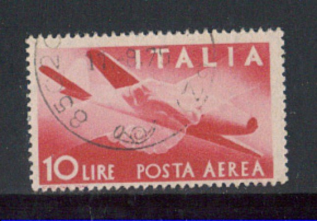 1945 - LOTTO/6012U - RAPUBBLICA - POSTA AEREA 10 LIRE USATO
