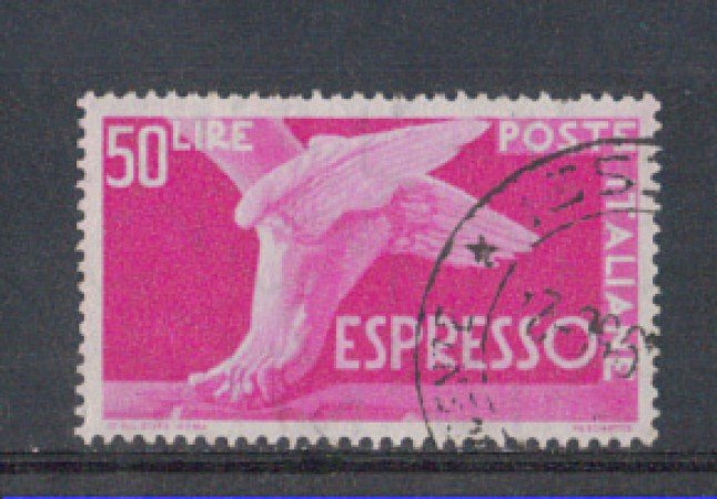 1955 - LOTTO/6296U - REPUBBLICA - 50 L. ESPRESSO USATO