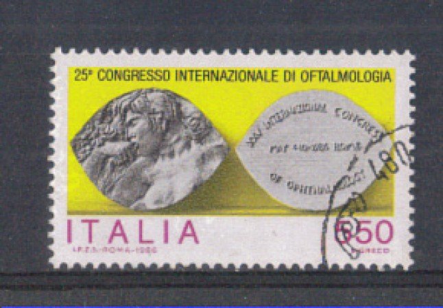 1986 - LOTTO/6852U - REPUBBLICA - OFTALMOLOGIA - USATO