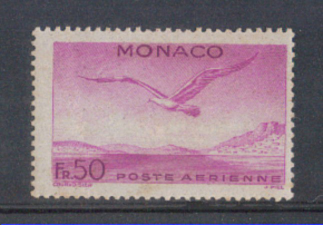 1941 - LOTTO/8573EL - MONACO - 50 Fr. POSTA AEREA