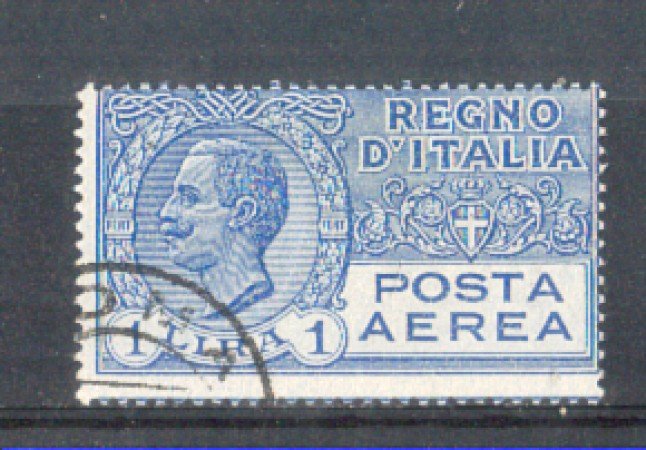 1926 - LOTTO/REGA6U - REGNO - POSTA AEREA  1 LIRA - USATO