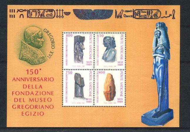 1989 - LOTTO/22159 - VATICANO - MUSEO EGIZIO FOGLIETTO - NUOVO