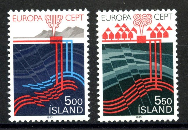1983 - ISLANDA - LOTTO/41337 - EUROPA 2v. - NUOVI