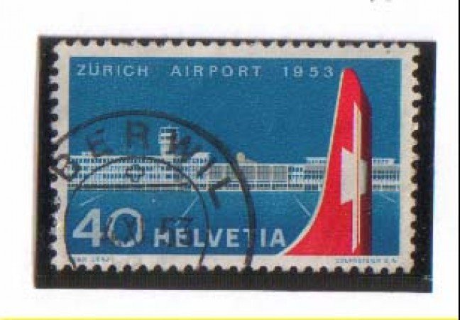 1953 - LOTTO/SVI536U -  SVIZZERA - AEROPORTO ZURIGO