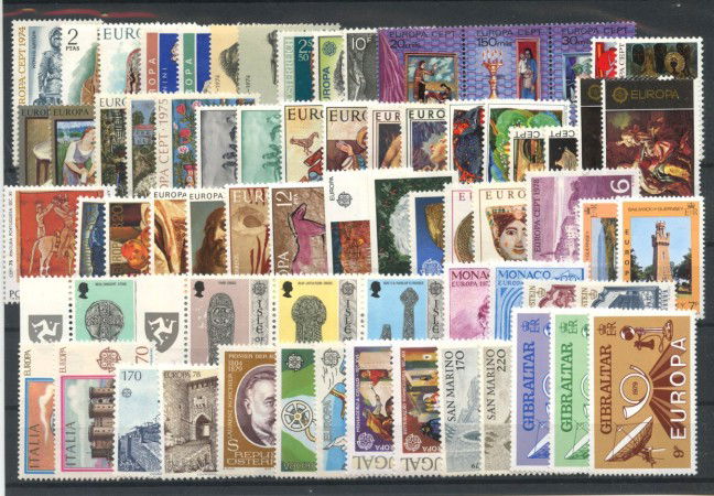 1974/1979 - EUROPA - LOTTO/43081 - INSIEME DI 35 SERIE COMPLETE NUOVE