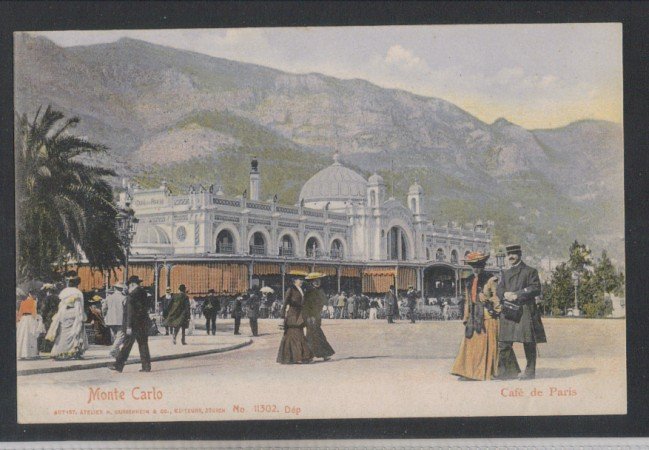 MONACO - 1900 - MONTE CARLO - CAFE' DE PARIS - LBF/1348