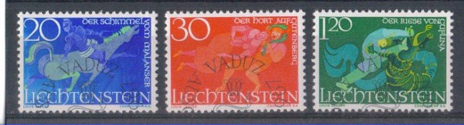 1967 - LOTTO/4588U - LIECHTENSTEIN - LEGGENDE I° - USATI