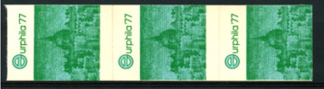 ITALIA - 1977 - LOTTO/3417 - ESPOSIZIONE FILATELICA EURPHILA CHIUDILETTERA