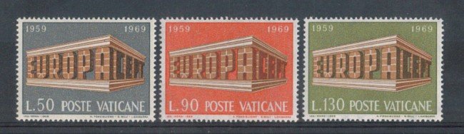 1969 - LOTTO/5922 - VATICANO - EUROPA 3v.