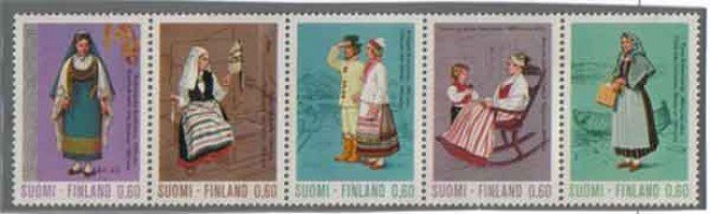 1973 - LOTTO/3671 - FINLANDIA - COSTUMI NAZIONALI