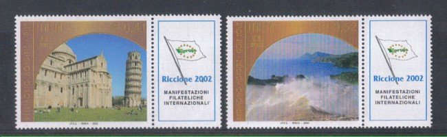 2002 - LOTTO/7380 - REPUBBLICA - UNESCO - NUOVI