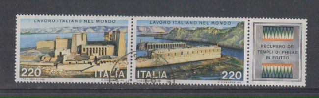 1980 - LOTTO/6720U - REPUBBLICA - LAVORO ITALIANO - USATI