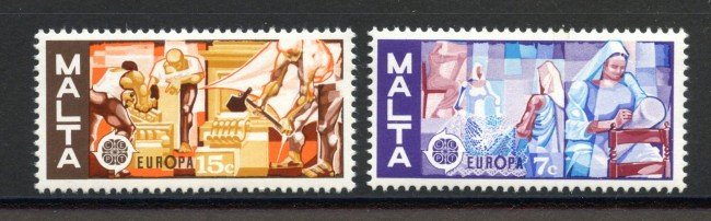1976 - MALTA - LOTTO/41386 - EUROPA 2v. - NUOVI