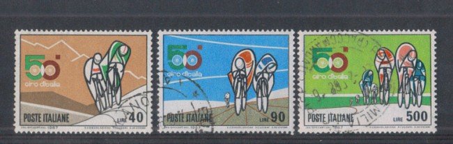 1967 - LOTTO/6466U - REPUBBLICA - 50° GIRO D'ITALIA  USATI