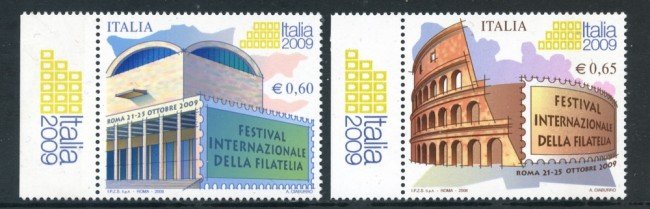 2008 - REPUBBLICA - FESTIVAL FILATELIA 2v. - NUOVI - LOTTO/25418