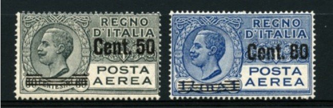 1927 - LOTTO/11549 - REGNO - POSTA AEREA 2v. - LING.