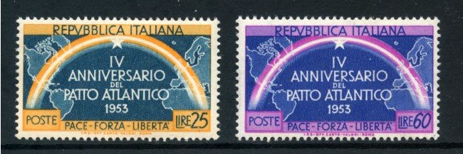 1953 - LOTTO/27236A - REPUBBLICA - PATTO ATLANTICO 2v. - NUOVI