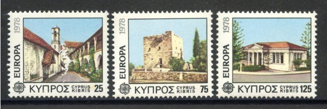 1978 - CIPRO - LOTTO/41357 - EUROPA 3v. - NUOVI