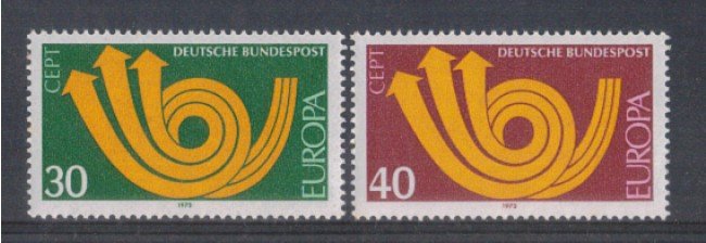 1973 - LOTTO/5334 - GERMANIA FEDERALE - EUROPA