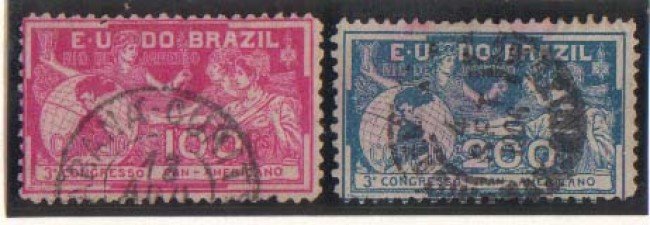 1906 - LOTTO/3038 - BRASILE - CONGRESSO PANAMERICANO