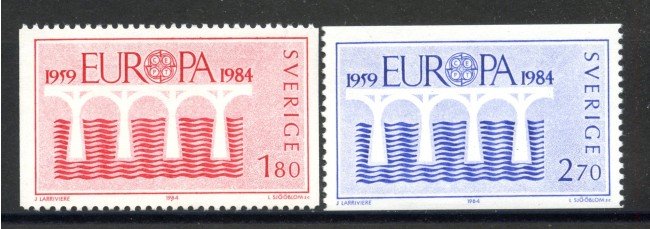 1984 - LOTTO/41277 - SVEZIA - EUROPA 2v. - NUOVI