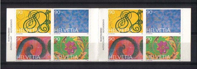 1996 - L/1517 -  SVIZZERA - LIBRETTO AUTOADESIVI