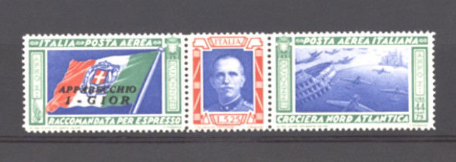 1933 - LOTTO/11427 - REGNO - TRITTICO  I - GIOR - LING.