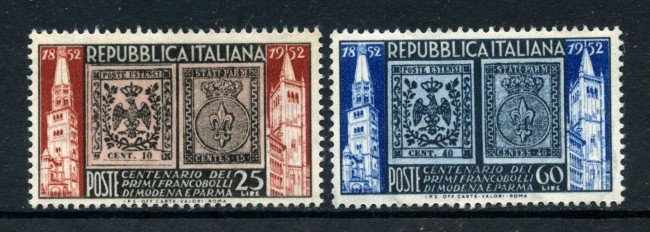 1952 - REPUBBLICA - MODENA E PARMA 2v. - NUOVI - LOTTO/30337