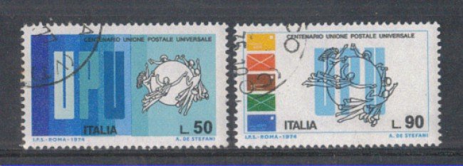 1974 - LOTTO/6611U - REPUBBLICA - CENTENARIO U.P.U - USATI