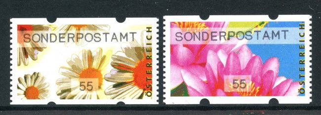 2010 - AUSTRIA - FRANCOBOLLI PER DISTRIBUTORI FIORI  2v. - LOTTO/33616