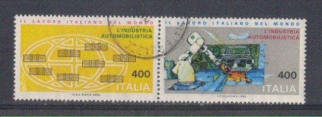 1983 - LOTTO/6778U - REPUBBLICA - LAVORO ITALIANO 4° - USATI
