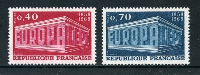 1969 - FRANCIA - EUROPA 2v. - NUOVI - LOTTO/25980