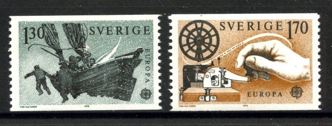 1979 - SVEZIA - LOTTO/41311 - EUROPA 2v. - NUOVI