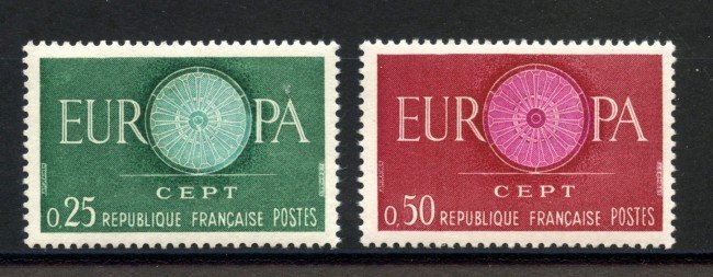 1960 - FRANCIA - LOTTO/41187 - EUROPA 2v. - NUOVI