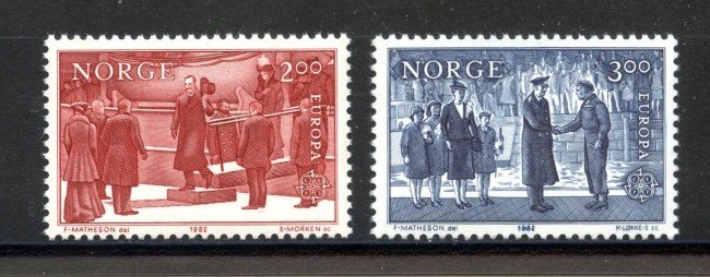 1982 - NORVEGIA - LOTTO/41432 - EUROPA 2v. - NUOVI
