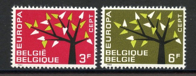 1962 - BELGIO - LOTTO/41200 - EUROPA 2v. - NUOVI