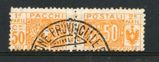 1914/22 - REGNO - LOTTO/24746 - 50 Cent. ARANCIO  PACCHI POSTALI - USATO