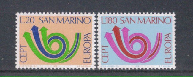 1973 - LOTTO/7942 - SAN MARINO - EUROPA