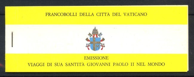 1981 - VATICANO - VIAGGI DI PAPA G.PAOLO II° LIBRETTO NUOVO - LOTTO/36793
