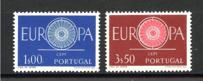 1960 - PORTOGALLO - LOTTO/41188 - EUROPA 2v. - NUOVI