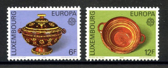 1976 - LUSSEMBURGO - LOTTO/41382 - EUROPA 2v. - NUOVI
