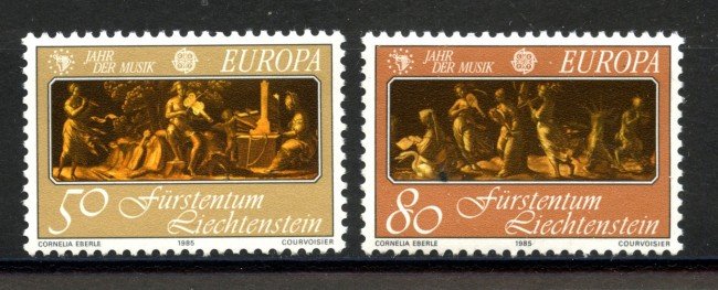 1985 - LIECHTENSTEIN - LOTTO/41417 - EUROPA 2v. - NUOVI