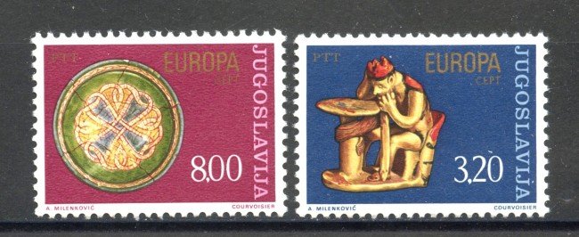 1976 - JUGOSLAVIA - LOTTO/41380 - EUROPA 2v. - NUOVI