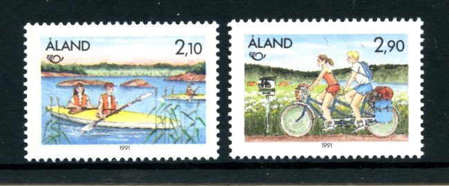 1991 - LOTTO/24543 - ALAND - NORDEN 2v. - NUOVI